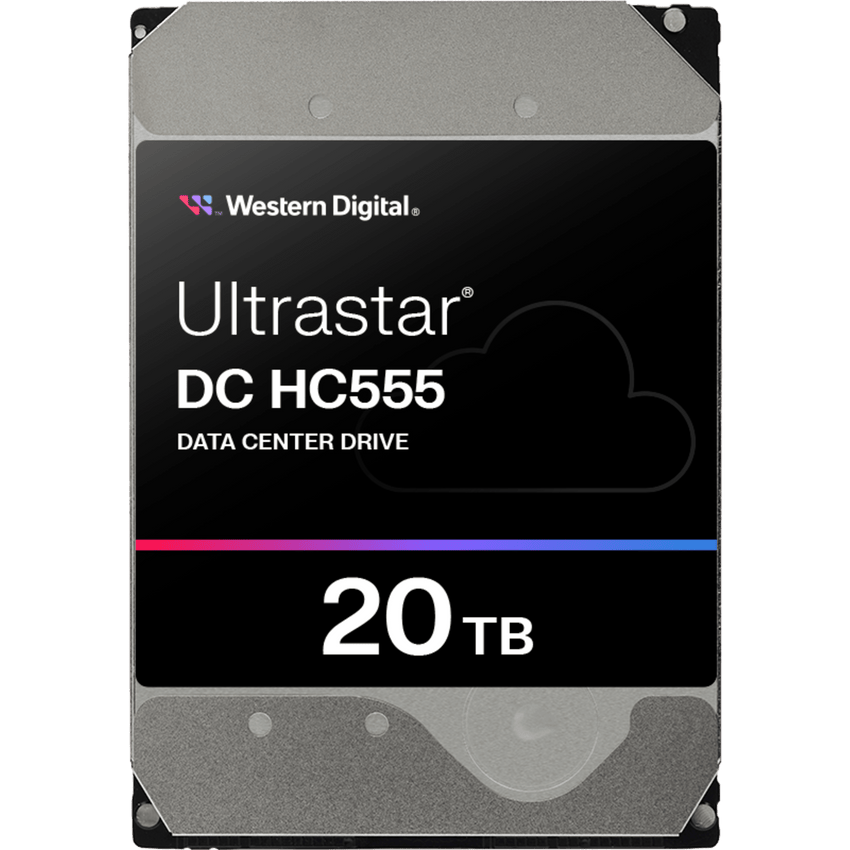 Disco Duro Data Center Ultrastar / 20 TB / 7200 RPM / HelioSeal / CMR / SATA 6Gb/s SAS 12Gb/s / 2.5M horas MTBF / 5 años garantía