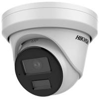 Turret IP 4 Megapixel / Lente 4 mm / Dual Light (40 mts IR + 40 mts Luz Blanca / DARKFIGHTER S / Microfono Integrado /  Exterior IP67 / WDR 130 dB /  4 Analíticos: AcuSense, Deteccion Facial, Conteo de Personas por Cruce y Zona
