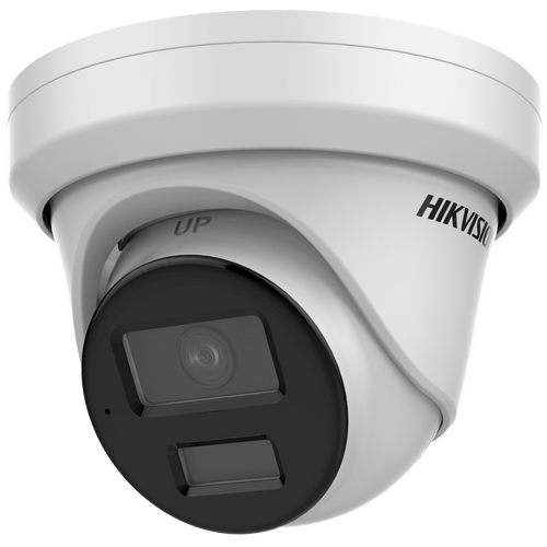 Turret IP 4 Megapixel / Lente 4 mm / Dual Light (40 mts IR + 40 mts Luz Blanca / DARKFIGHTER S / Microfono Integrado /  Exterior IP67 / WDR 130 dB /  4 Analíticos: AcuSense, Deteccion Facial, Conteo de Personas por Cruce y Zona