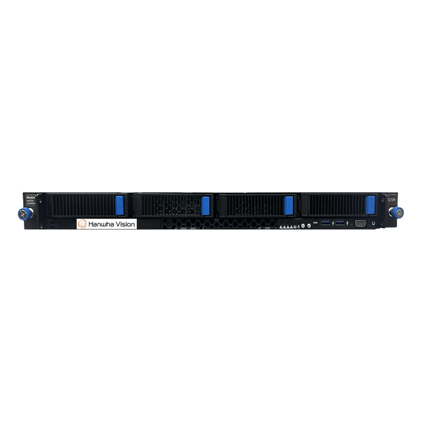 Servidor de Grabación WAVE Windows Server / 1U Rackmount / 64TB Almacenamiento / 470 Mbps Grabación / 128 Canales / RAID 5 / Intel Xeon / WAVE VMS / 1 Licencia WAVE-PRO04