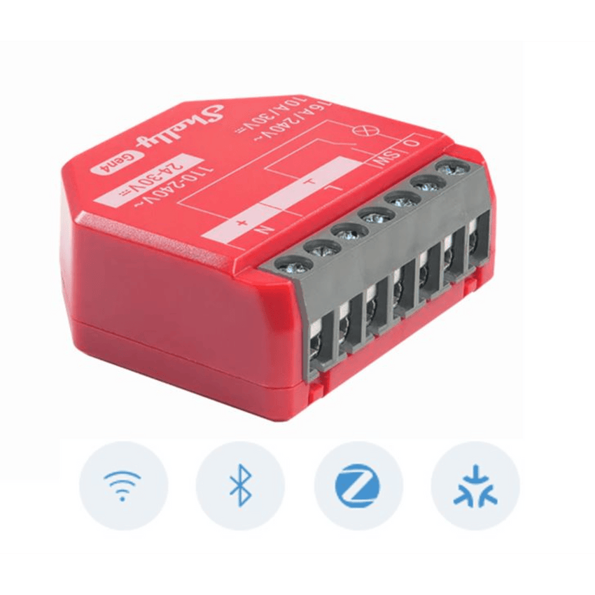 Relevador inalámbrico inteligente 16A, 110-240 V / medición de consumo / compatible con asistente de voz Alexa, Google Home / Wifi 2.4