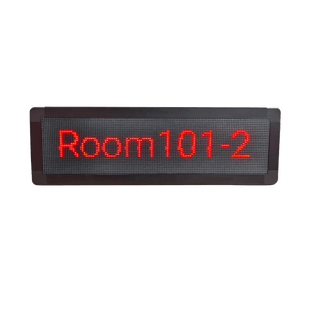 Pantalla LED de Pasillo para Hospital/Asilos, Doble Cara, Matriz 128×32, Indicadores RGB, Para Solución de Enfermería Fanvil