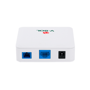 ONU Bridge Dual GPON/EPON con 1 Puerto SC/UPC + 1 puerto LAN 2.5Gigabit