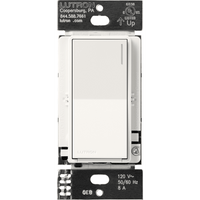 (RadioRa3) Apagador Sunnata color blanco para linea Radio Ra3, 8A de iluminacion, 5.8A Motor