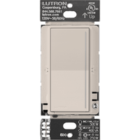 (RadioRa3) Apagador Sunnata color blanco para linea Radio Ra3, 8A de iluminacion, 5.8A Motor