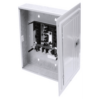 Centro de carga trifásico ES de 12 espacios para 24 circuitos, 120/240vca, Barra de aluminio, Nema 1, uso interior. Incluye tapa.