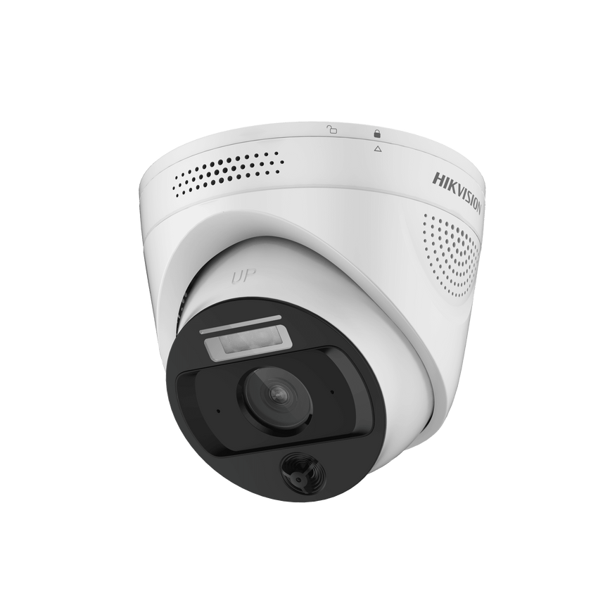 (HikFire) Cámara IP 4 Megapíxel / Detección de Temperatura sin Contacto / Exterior IP66 / Compatible con Hik-Connect / Micrófono y Bocina para Audio de dos Vías