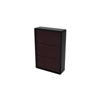 Pantalla LED Exterior de Orientación en estacionamiento / 320x480 mm / Resolución 32x16 / Display Rojo Verde Amarillo / 3 Módulos / IP Configurable / Multilingüe / -30°C a 60°C