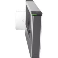 Torniquete IZQUIERDO tipo Swing para Carril de 65 cms / Incluye Lector de Tarjeta / TCP/IP / Administrable por iVMS-4200 (Requiere Torniquete Derecho) / 6,000,000 MCBF / 12 Pares de IR