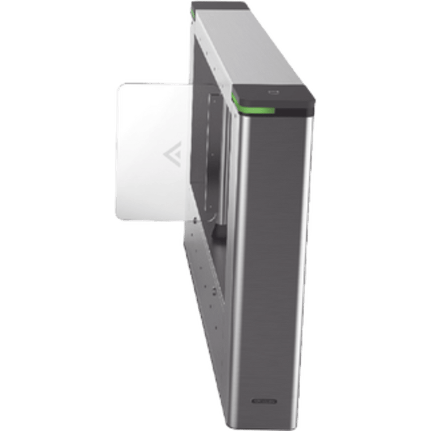 Torniquete IZQUIERDO tipo Swing para Carril de 65 cms / Incluye Lector de Tarjeta / TCP/IP / Administrable por iVMS-4200 (Requiere Torniquete Derecho) / 6,000,000 MCBF / 12 Pares de IR