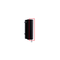 Cubierta trasera para barrera montada a poste para barreras fotoelectricas Serie SL Optex