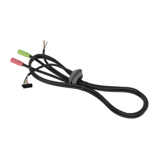 Paquete de 3 piezas cable para audio y alarmas compatible con camaras Hanwha TNV-C7013RC, QNV-C8083R/9083R, XNV-C6083R/7083R/8083R/9083R, XND-C6083R/8083R/9083R