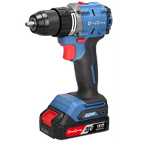 Rotomartillo / Taladro Inalámbrico de 20V sin Carbones, Broquero de 1/2", incluye 2 Baterías de 2.0 Ah, Cargador y Maletín