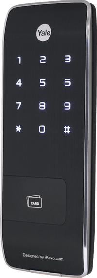 Cerrojo Slim / 11 mm / 40 Usuarios / Código PIN / Alarma / Cierre Automático / 4 Pilas AA / Puerto 9V / RF Opcional