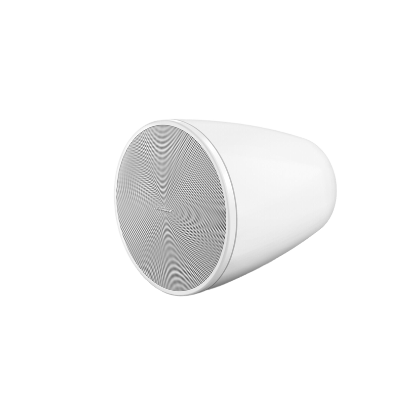 Par de Altavoz colgante | DesignMax | 6in | 8ohms | 70/100V | Blanco | Exterior