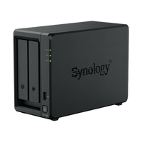 NAS Synology DiskStation DS725+ | 2 Bahías | Expandible hasta 7 Unidades | 2 Ranuras M.2 NVMe | Puerto 2.5GbE | Rendimiento 276 MB/s Lectura y 224 MB/s Escritura | Compatible con Unidad de Expansión DX525.