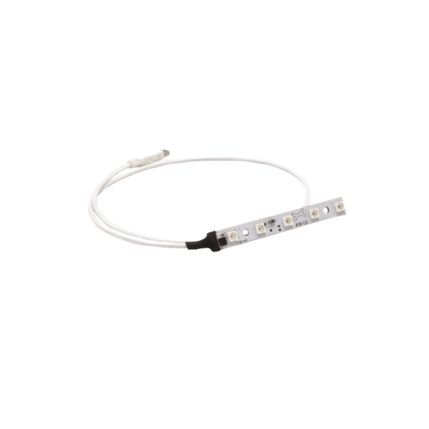 Tira LED X-Wave / 5 o 9 LEDs RGB / Control Patrones / Diseño Linear Rígido / Ultra Plano 4 mm / Interfaz X-Talk / Compatible Controladores Xperience