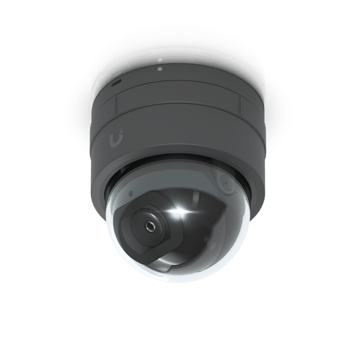 Cámara IP UniFi G5 Domo Ultra Color Negro, Bajo Perfil para Interior, 2K (4MPX), Ángulo Amplio 102.4°, Visión Nocturna IR Hasta 20mts, Detección de Eventos, para Pared o Techo
