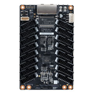Tarjeta Receptora 16 Puertos / Carga Máxima 512×512 Píxeles / 16 Bit Nivel de Gris / Corrección de Cromaticidad Punto a Punto / Ajuste Gamma RGB Independiente / Compatible con 3D