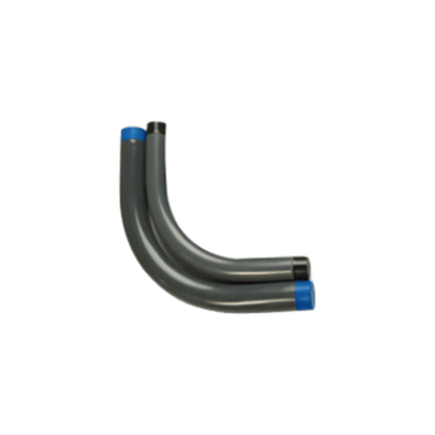 Codo Conduit Rígido de Aluminio de 2" (50.8 mm) con Recubrimiento de PVC.