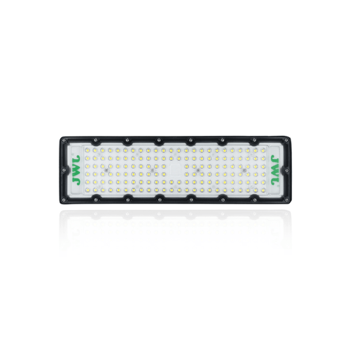 Reflector LED 100 W /350 x 100 mm / 85 - 265 Vca~ 50/60Hz / TCC 6 500 K / Uso en exterior.