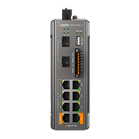 Switch de Red SP3010FM-L2 (V3) / 8 Puertos 10/100/1000Mbps PoE / 2 Puertos SFP 1000M/2.5Gbps / 240W PoE Budget / 26Gbps Capacidad de Conmutación / 19.3Mpps Tasa de Reenvío / DIN-Rail, Pared, Escritorio / -40?~75? / CE, FCC, RoHS, UKCA, R