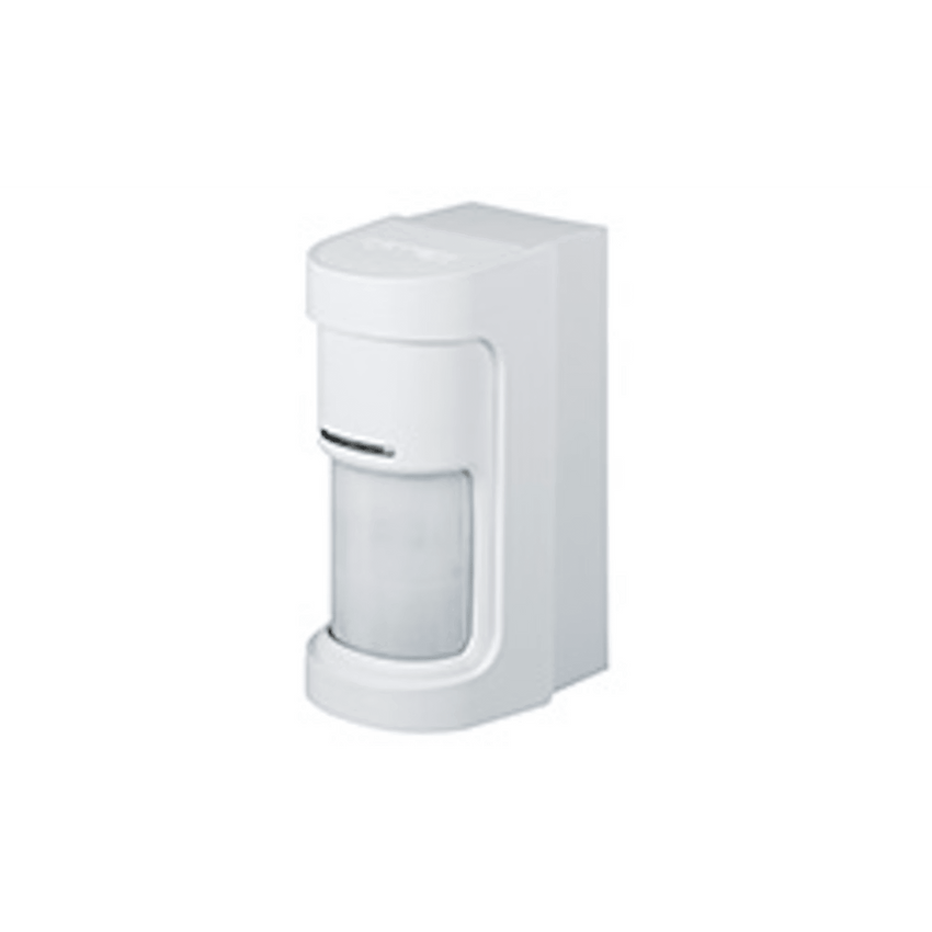 Detector de Movimiento doble tecnología PIR&MW / 180° de Detección / Panorámico / Cableado / 100% Exterior / Compatible con cualquier panel de alarma/ Serie SHIELD