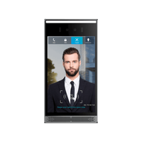 Videoportero IP SIP con Reconocimiento Facial, 8" IPS, 10,000 rostros, anti-suplantación, IP66/IK07, PoE