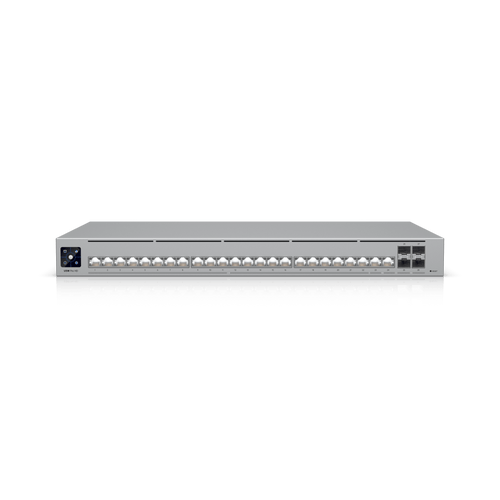 UniFi Switch Pro HD Capa 3, 24 puertos Etherlighting / (22) puertos 2.5 GbE, (2) puertos 10GbE, (4) puertos 10G SFP+
