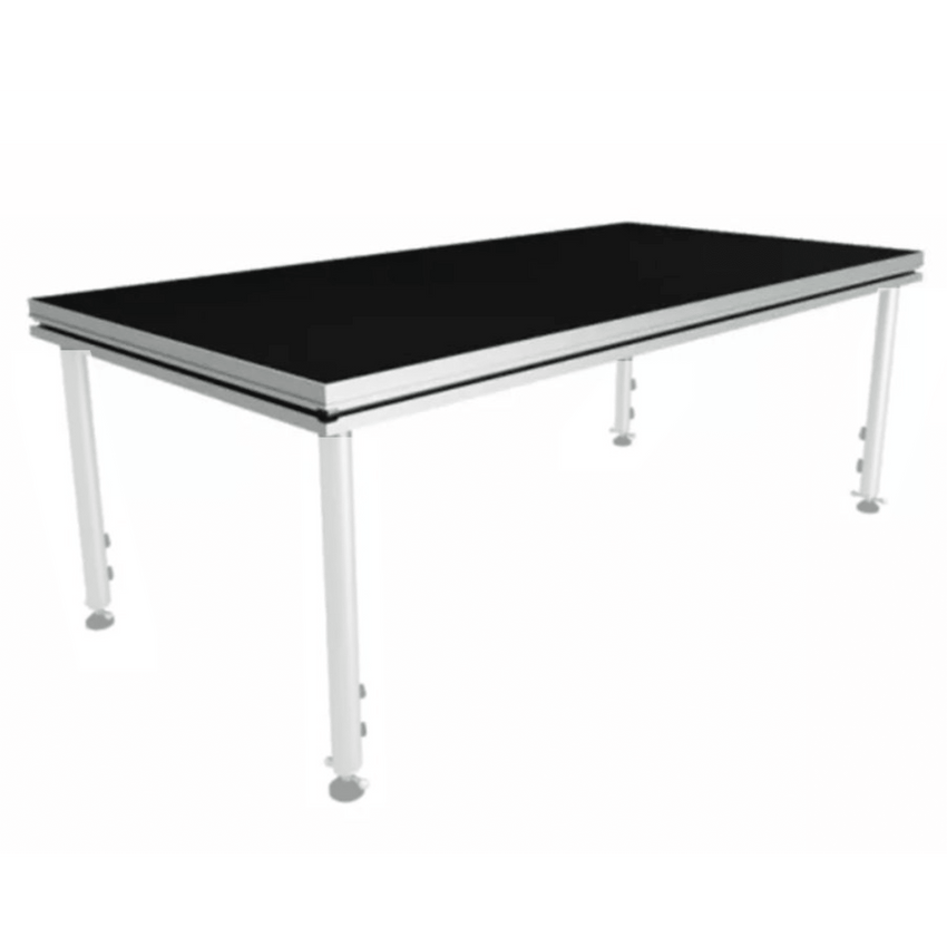 Tarima modular para escenario | 2 metros x 1 metro | aluminio