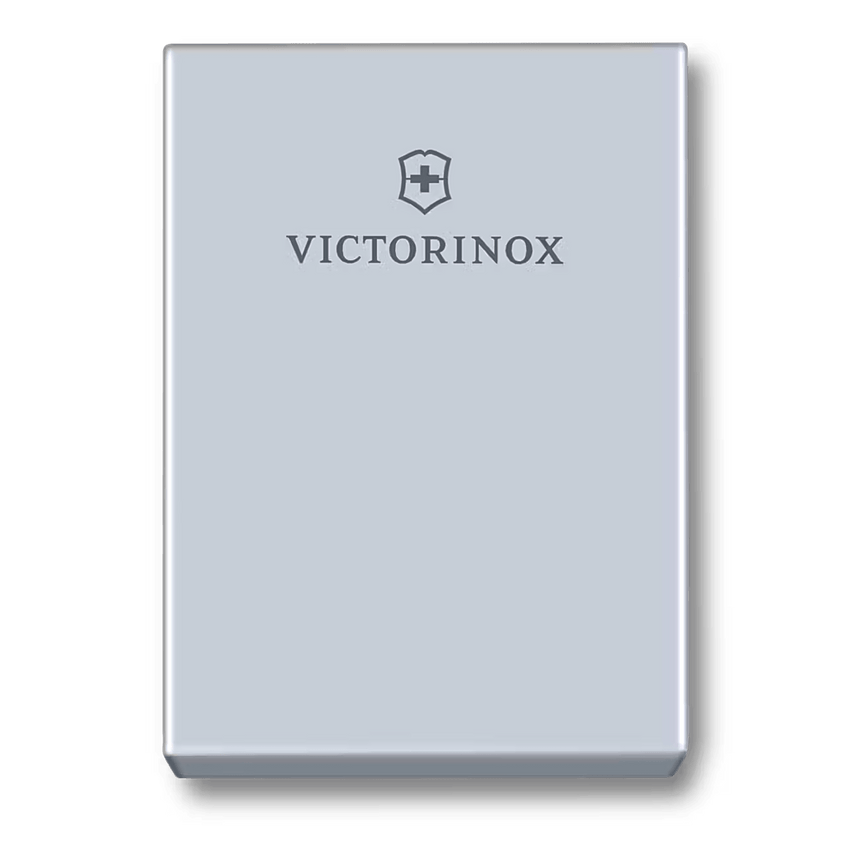 Tarjetero / Almacenamiento Seguro 4-6 Tarjetas / Aluminio Duradero / Protección RFID / Sistema Deslizamiento Patentado / Color Gris Claro.