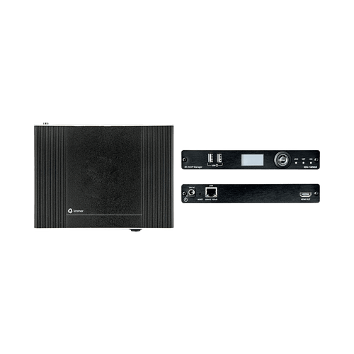 Administrador AVoIP | 999 Canales | Configuración Matriz Virtual y Videowall | KVM | Control Web y API | PoE | Compatibilidad TAA