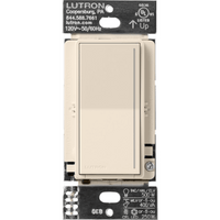 (RadioRa3) Atenuador  táctil SUNNATA Dimmer PRO color Light Almond (LA) para linea Radio Ra3, Requiere cable neutro 250W LED / CFL