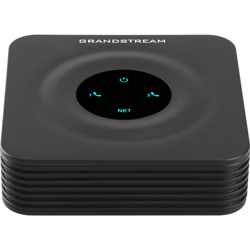 Adaptador de Teléfonos Analógicos ATA / 2 Puertos FXS (Conectar Teléfono Análogo) / Soporta 2 Perfiles SIP / Ethernet 10/100Mbps / Seguridad TLS y SRTP / Conferencia de Voz 3 Vías /