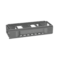 Organizador de Cables Horizontal CableTek, Sencillo (Solo Frontal), Para Rack de 19in, 1 UR