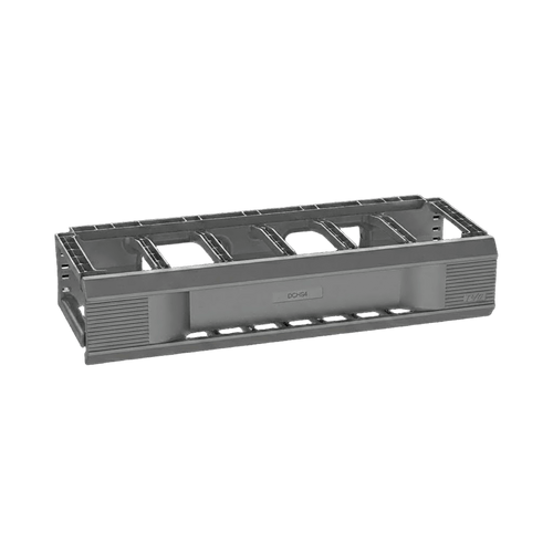 Organizador de Cables Horizontal CableTek, Sencillo (Solo Frontal), Para Rack de 19in, 1 UR