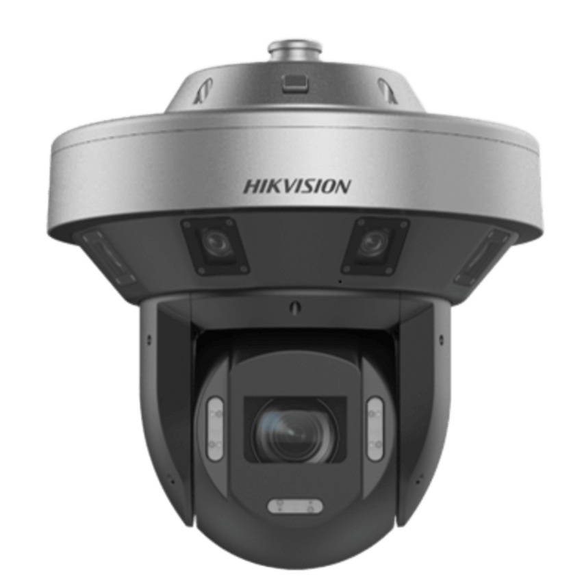 Cámara PanoVu de 360° / 32 MP / PTZ / 40x Zoom Óptico / 250 m IR Distancia / Inteligencia Artificial / Interior y Exterior / IP67 / Antivandálica IK10