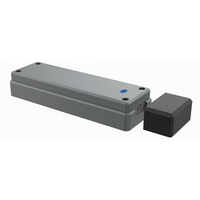 Sensor de Puerta Peatonal Inalámbrico / Tecnología Trio-Frequency Anti Interferencias / Alcance Magnético 25 mm / Batería 3.6V 2600mAh / Vida Útil 2 Años / Compatible con Puertas Seccionales y Batientes / Sensor H