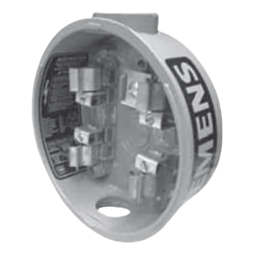 Base de medicion Siemens, 4 Mordazas, 100 Amp