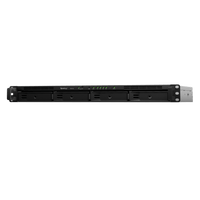 Unidad de Expansión Synology RX418 | 4 Bahías SATA HDD/SSD 3.5" y 2.5" | eSATA | Profundidad 30 cm | Compatible con RackStation 1U | Administración DSM.