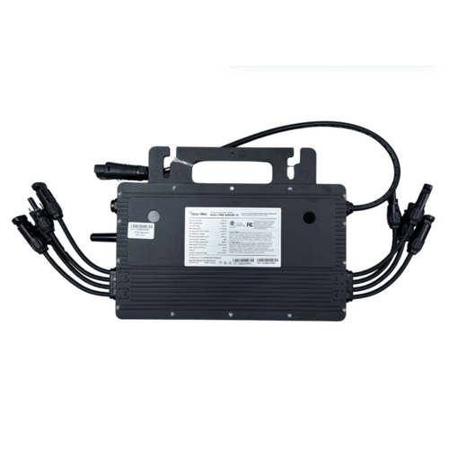 Microinversor 2 Kw, WIFI,  220 Vca, para Interconexión a Red Eléctrica, IP67, Conexión para Cable Troncal, soporta oversizing a 4 Módulos de Hasta 670 W