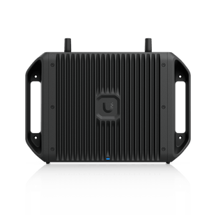 Cloud Gateway Industrial Rugerizado sin Ventilador con Puertos 10 GbE, 350W de Potencia Total para Despliegues PoE de Alta Densidad, Enrutamiento Avanzado y Almacenamiento microSD para Aplicaciones UniFi