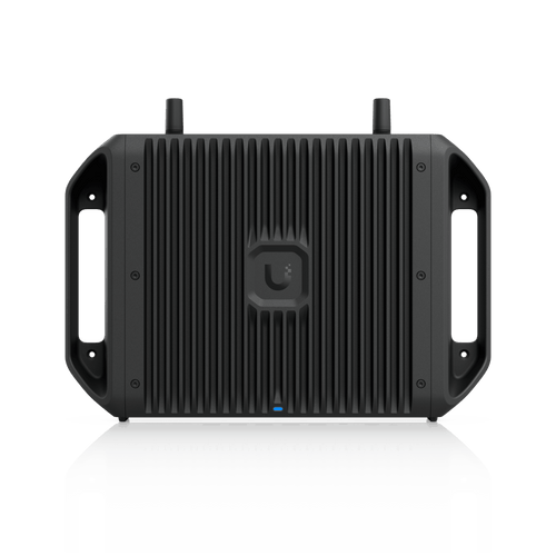 Cloud Gateway Industrial Rugerizado sin Ventilador con Puertos 10 GbE, 350W de Potencia Total para Despliegues PoE de Alta Densidad, Enrutamiento Avanzado y Almacenamiento microSD para Aplicaciones UniFi