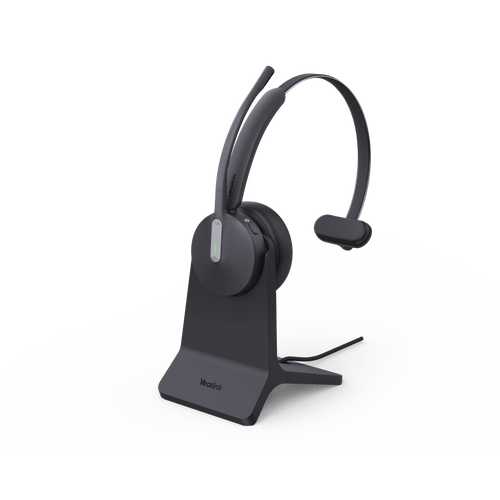 Diadema Bluetooth de Yealink BH70 Mono Con Certificación Microsoft Teams y Base de Carga