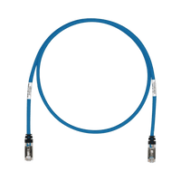 Patch Cord Cat6A, Blindado S/FTP, CM/LS0H, 20 Metros (65.62 Pies), Color Azul