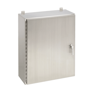 Gabinete de Pared NEMA 4X, Acero Inoxidable 316, Cierre de 3 Puntos, 914 x 914 x 305 mm