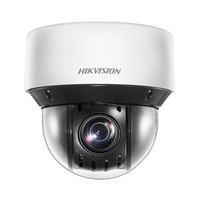 Mini Domo IP PTZ 4 Megapixel / 25X Zoom / 50 mts Luz Infrarroja Inteligente (Visión Nocturna) / Autoseguimiento / WDR 120 dB / PoE+ / IP66 / Ultra Baja Iluminación / MicroSD
