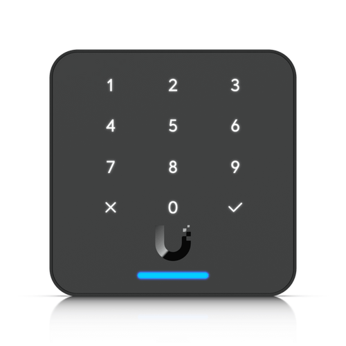 Lector NFC de Tercera Generación con Teclado / Soporte Touch Pass / Desbloqueo con Aplicación / Mensajes de Saludo / Resistencia a la Intemperie IP55 / Conexión PoE