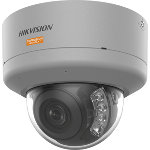 Domo IP 8 Megapixel / Lente Mot. 2.7 a 13.5 mm / Polimero Anticorrosivo (Ideal para Zonas Costeras o Alta Salinidad) / ColorVu / Dual Light (40 mts IR + 40 mts Luz Blanca) / WDR 130 dB / Exterior IP68 / IK10