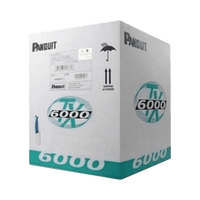 Bobina de Cable UTP 305 m. de Cobre, TX6000™ PanNet, Reelex, Amarillo, Categoría 6 Mejorado (23 AWG), PVC (CM), de 4 pares